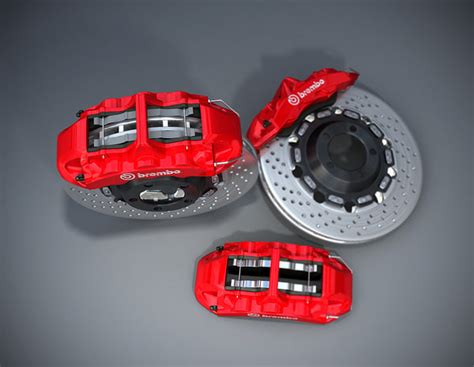 brembo racing 3d model