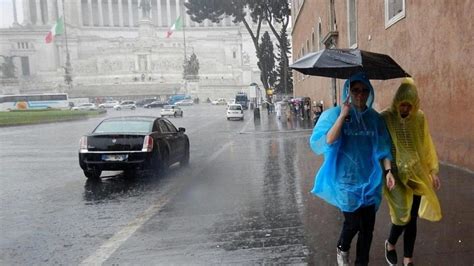 Quando inizia a piovere a Roma e nel Lazio oggi mercoledì 25 settembre