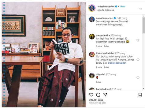 Salah Foto Anies Membaca Buku Berjudul How To Lie Turnbackhoax Id