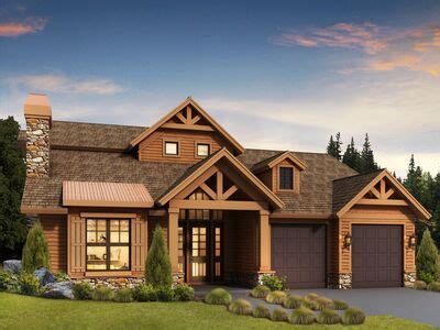 Plan 24129BG: 3-Bed Mountain Craftsman House Plan with Second-level ...