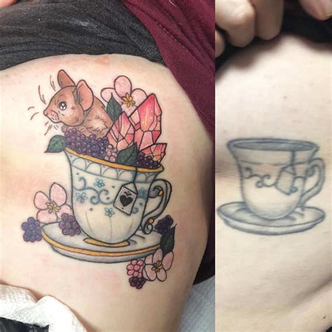 Top 77 Best Teacup Tattoo Ideas 2021 Inspiration Guide