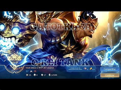 Mobile Legends Bang Bang Gatotkaca O Rei Dos Tanks Youtube