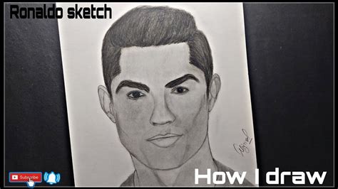 Cristiano Ronaldo Sketch Cristiano Ronaldo Drawing Cristiano