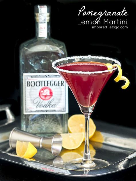 Pomegranate Lemon Tini Recipe Pomegranate Martini Lemon Drop