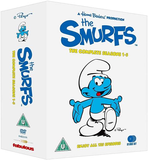 The Smurfs Complete Series Collection Dvd Boxset Discs New Sealed