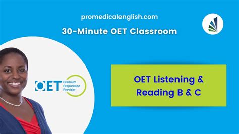 OET Tips Banfield S Professional Medical English