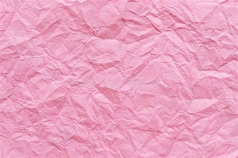 Fundo De Papel Cor De Rosa Vincado Da Textura Foto De Stock Imagem De