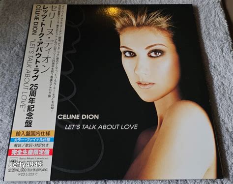 Celine Dion Lets Talk About Love 2 X Vinyl Lp Album Limited Edition Reissue Orange