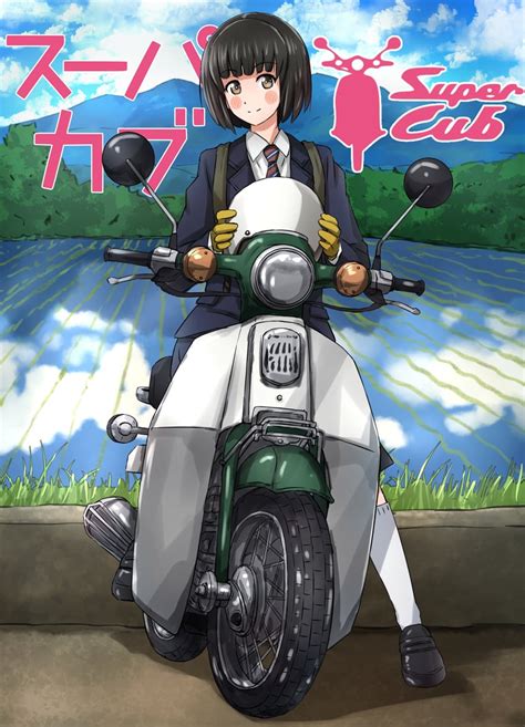 Koguma Super Cub Drawn By Omachi Slabco Danbooru