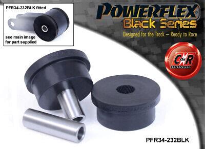 Powerflex Black Lower Engine Mount Bush Fits Lotus Elise Series 2 PFR34