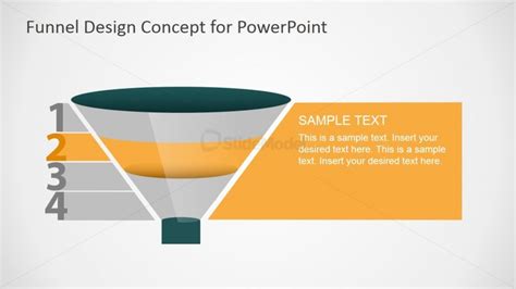 Funnel Design Concept For Powerpoint Slidemodel Powerpoint Design Hot Sex Picture