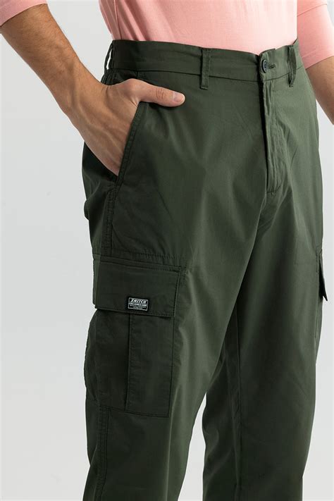 Buy Mens Sauvie Olive Cargo Pant Online Snitch