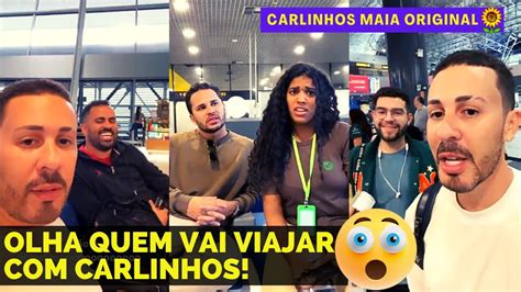 Carlinhos Vai Levar Ele Pra Viajar Ela Deu Um Show No Meio Do Aeroporto 😲😲 Carlinhos Maia