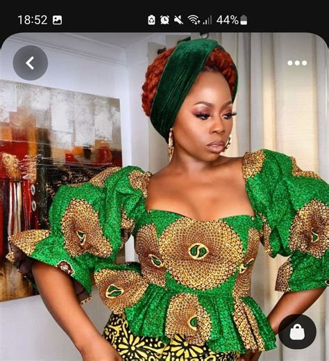 Pin On Tendance African Print Tops African Fashion Women Clothing