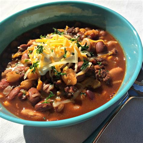 Slow Cooker Taco Bean Soup Recipe