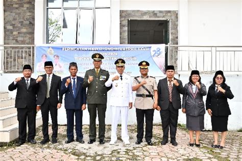 Pemkab Samosir Peringati Hari Otda Xxviii Tahun Kabupaten Samosir