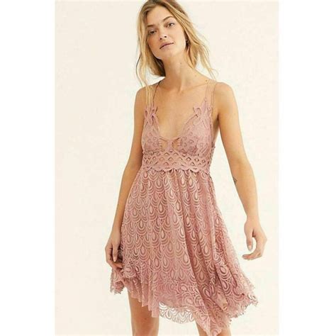 Free People Dresses Free People Fp One Adella Burnout Slip Mini