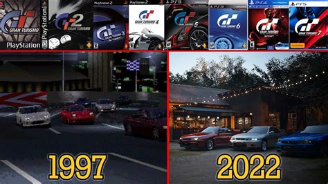 The Evolution Of Gran Turismo 1997 2022 All Intros From GT1 To GT7