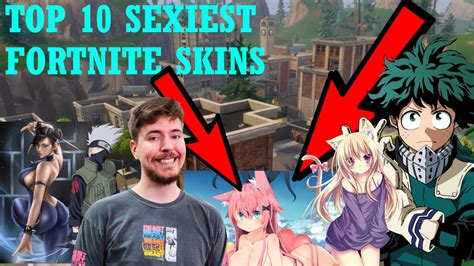 April Fools Video Top 10 Sexiest Fortnite Skins Youtube