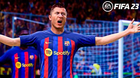 Fifa Barcelona Vs Manchester United Ft Lewandowski Kessie