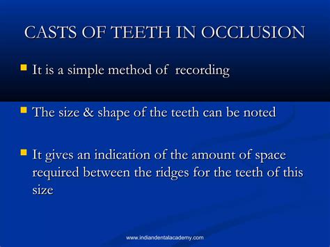 Jaw relations /endodontic courses | PPT