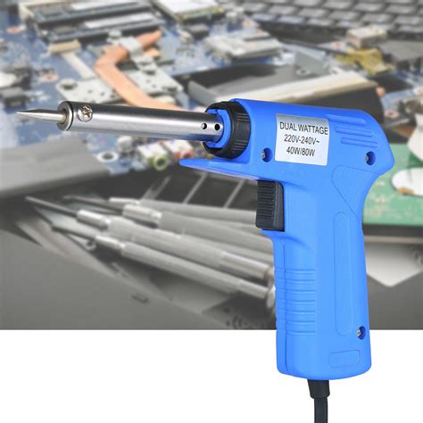 Мощный паяльник 220 V-240 V 40 W/80 W Профессиональный двойной мощный ...