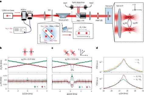 纳米人 Nature Physics光学耦合纳米粒子的非厄米动力学和非互易性