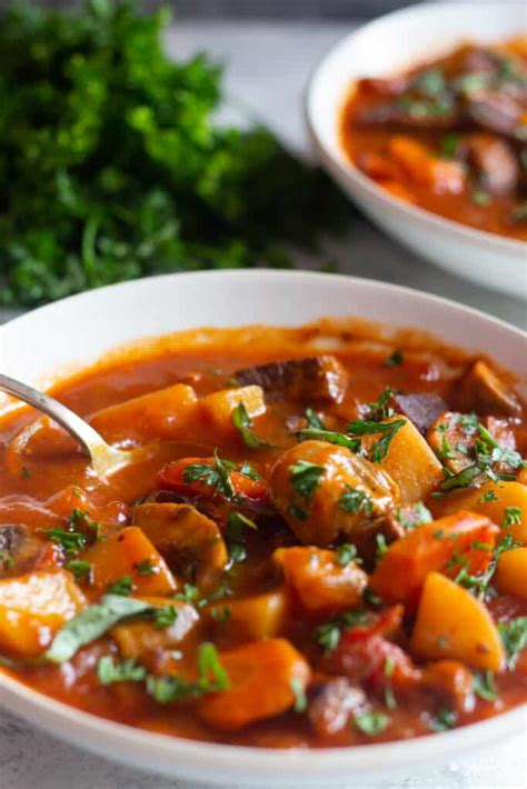 Italian Homemade Beef Stew Unicorns In The Kitchen