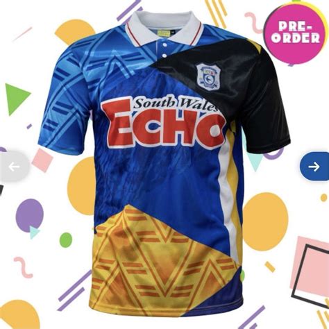 Retro Cardiff City Mash Up Shirt Unveiled The Kitman