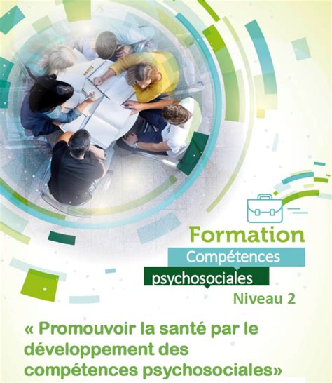 Formation Promouvoir La Santé Par Le Développement Des Compétences