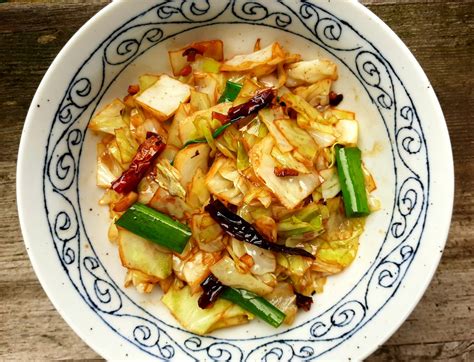 Szechuan Stir Fry Cabbage With Pork The Muddled Pantry