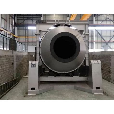 Rotary Aluminum Gold Melting Industry Furnace With Dumping Principle