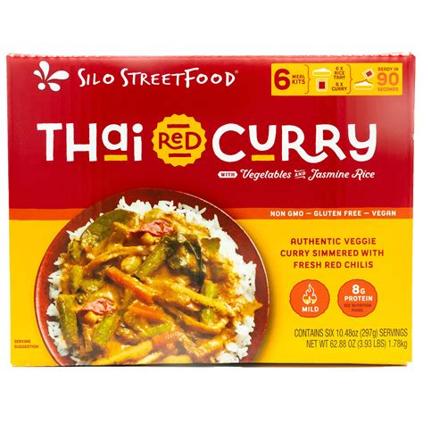 Thai Red Curry With Vegetables And Jasmine Rice Sun Tropics
