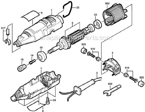 Dremel Parts List And Diagram F Ereplacementparts