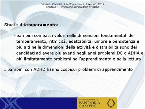 Sanavio Cornoldi Psicologia Clinica Il Mulino 2017 Capitolo