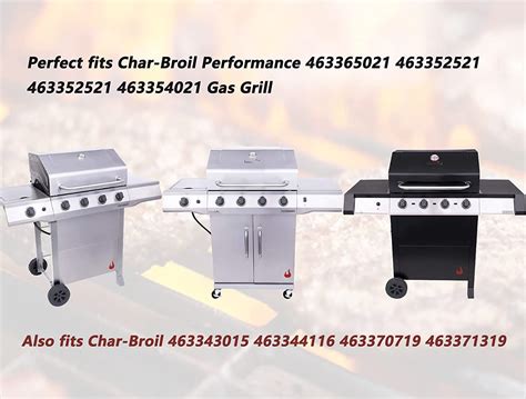 Cooking Grates Grid for Char-Broil 4 Burner 463330521, 463331021, 4633 ...