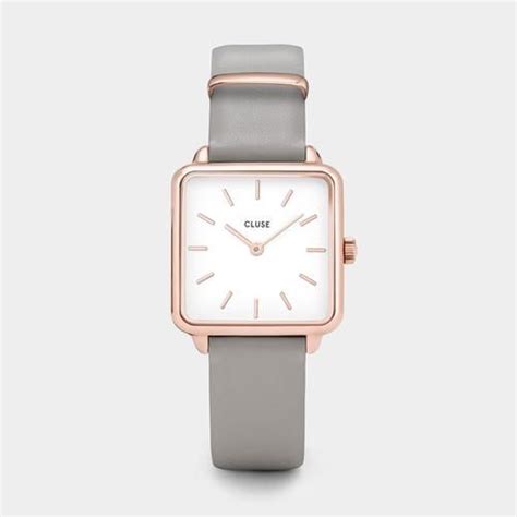 La T Tragone Mesh White Rose Gold Colour Womens Watches Cluse