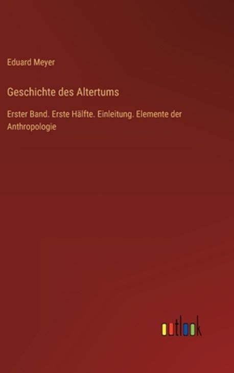 Geschichte des Altertums Meyer Eduard 교보문고