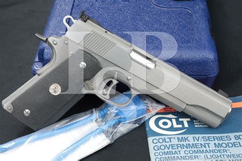 Colt Gold Cup National Match Stainless Enhanced Acp Atf