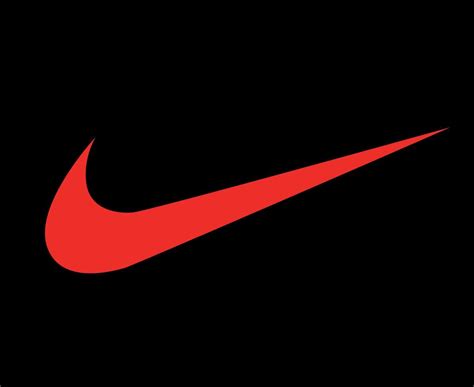 Red And Black Nike Logo Background