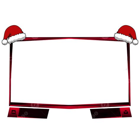 Chrismas Facecam Stream Overlay, Christmas Facecam, Facecam, Stream Overlay PNG Transparent ...