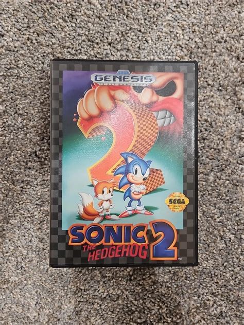 Mavin CIB Sonic The Hedgehog 2 Tested Working SEGA Genesis 1992