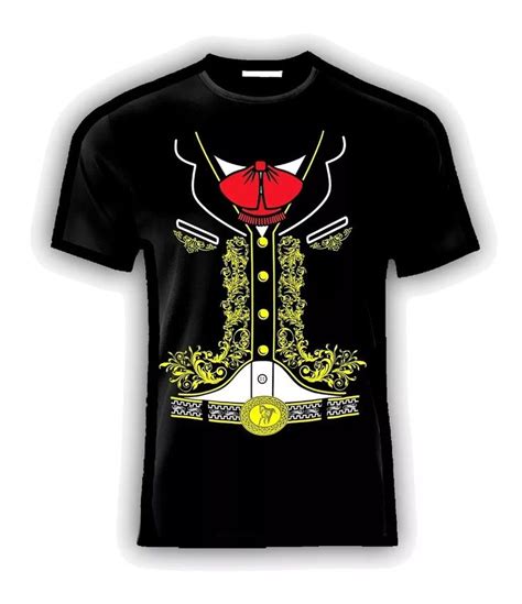 Playera Camiseta Mariachi Traje Charro Mexicana Patria Grito Meses