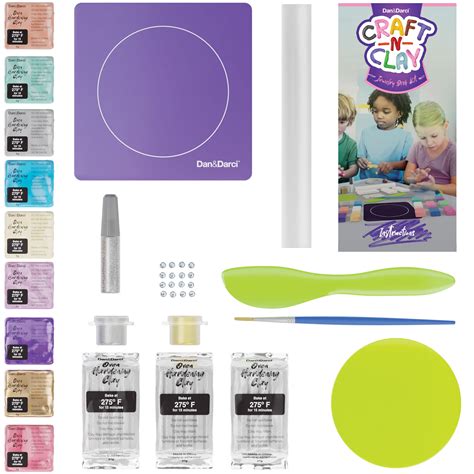 Buy Craft 'n Clay - Jewelry Dish Making Kit for Kids and Tween Girls Ages 8-14 Year Old - Best ...