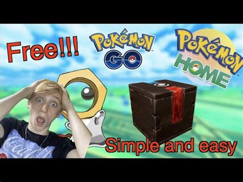 HOW TO GET A FREE MELTAN BOX IN POKEMON GO Trade Pokemon From Pokemon