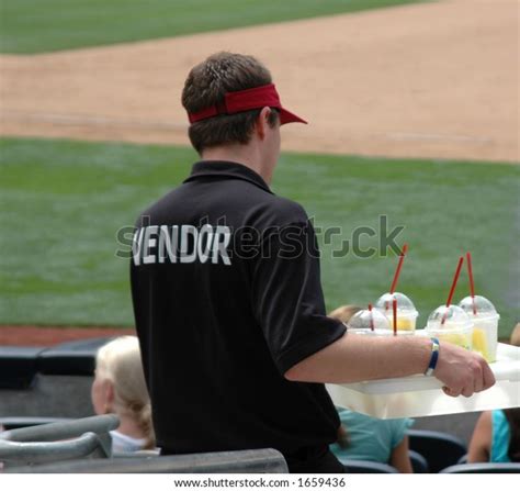 Vendor Baseball Game Stock Photo Edit Now 1659436