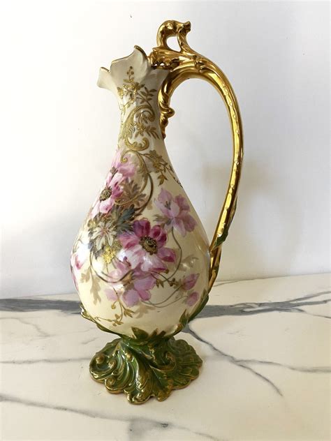 Proantic Aiguière Porcelaine De Limoges William Guerin