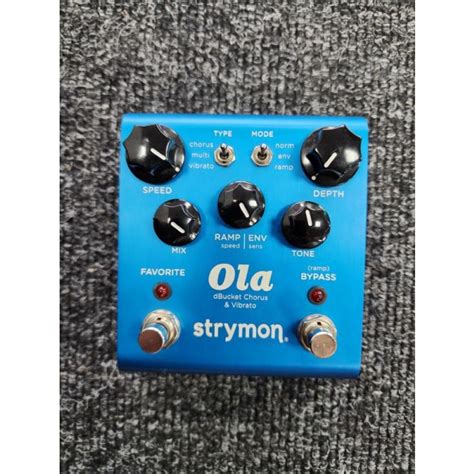 Pre Owned Strymon Ola Dbucket Chorus Vibrato Pedal 045262 PMT Online