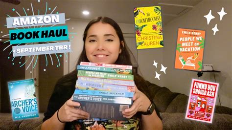 Amazon Book Haul September Tbr Youtube