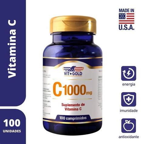 Vitamina C Mg Vitgold Comprimidos Vitgold